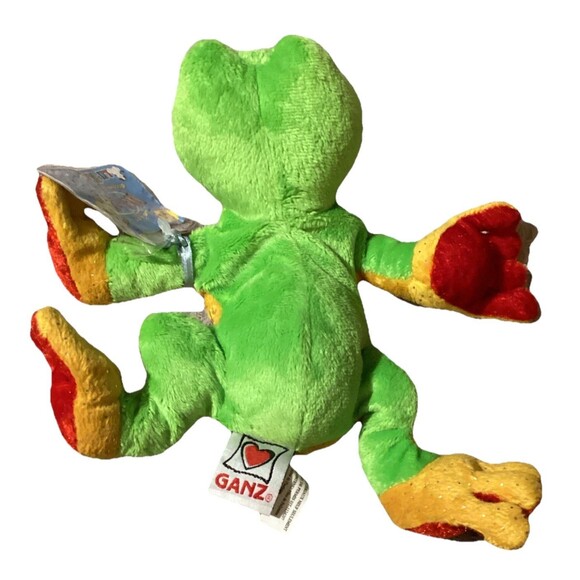 Webkinz Lil Kinz Tree Frog HS109 with Code Attached Preowned Display Piece - Picture 4 of 11